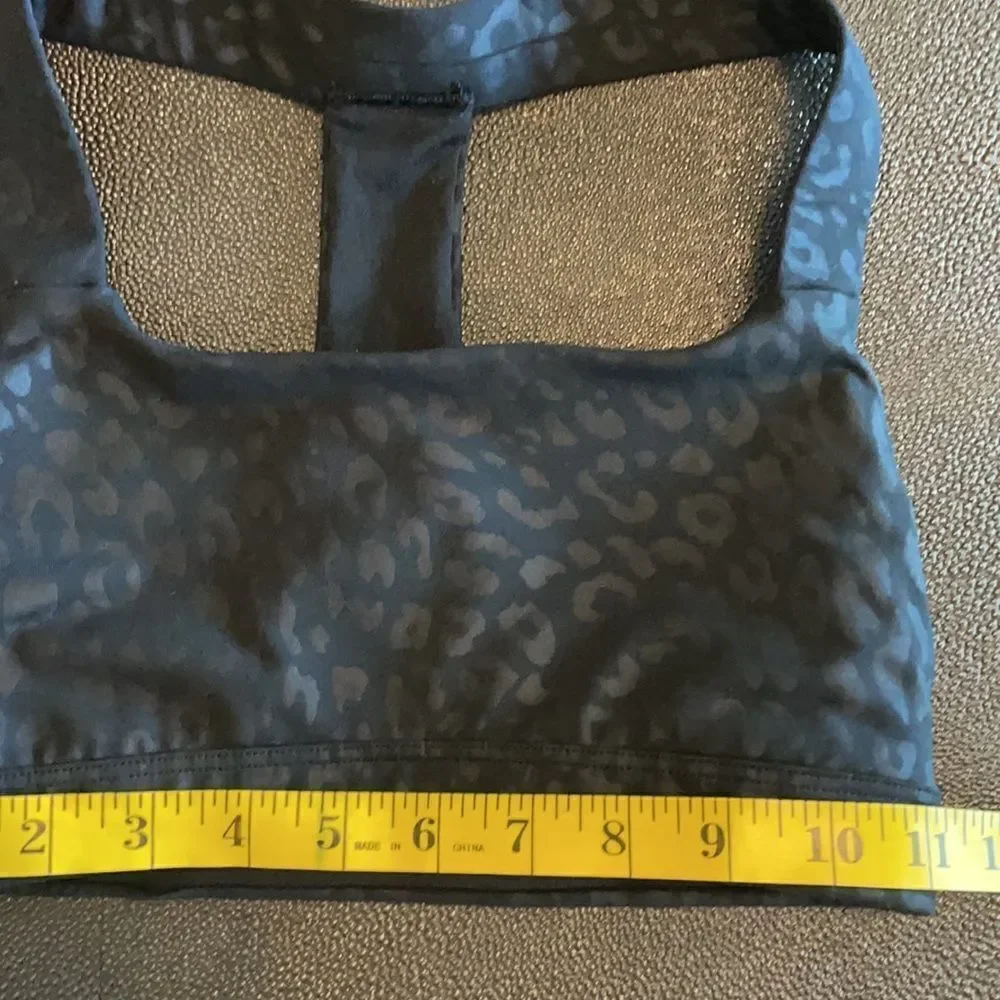 GapFit sports bra black animal print size XS - Picture 5 of 7